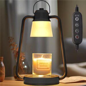 MAOYUE Candle Warmer Lamp Dimmable Timer: Electric Metal Top Down Light Heat